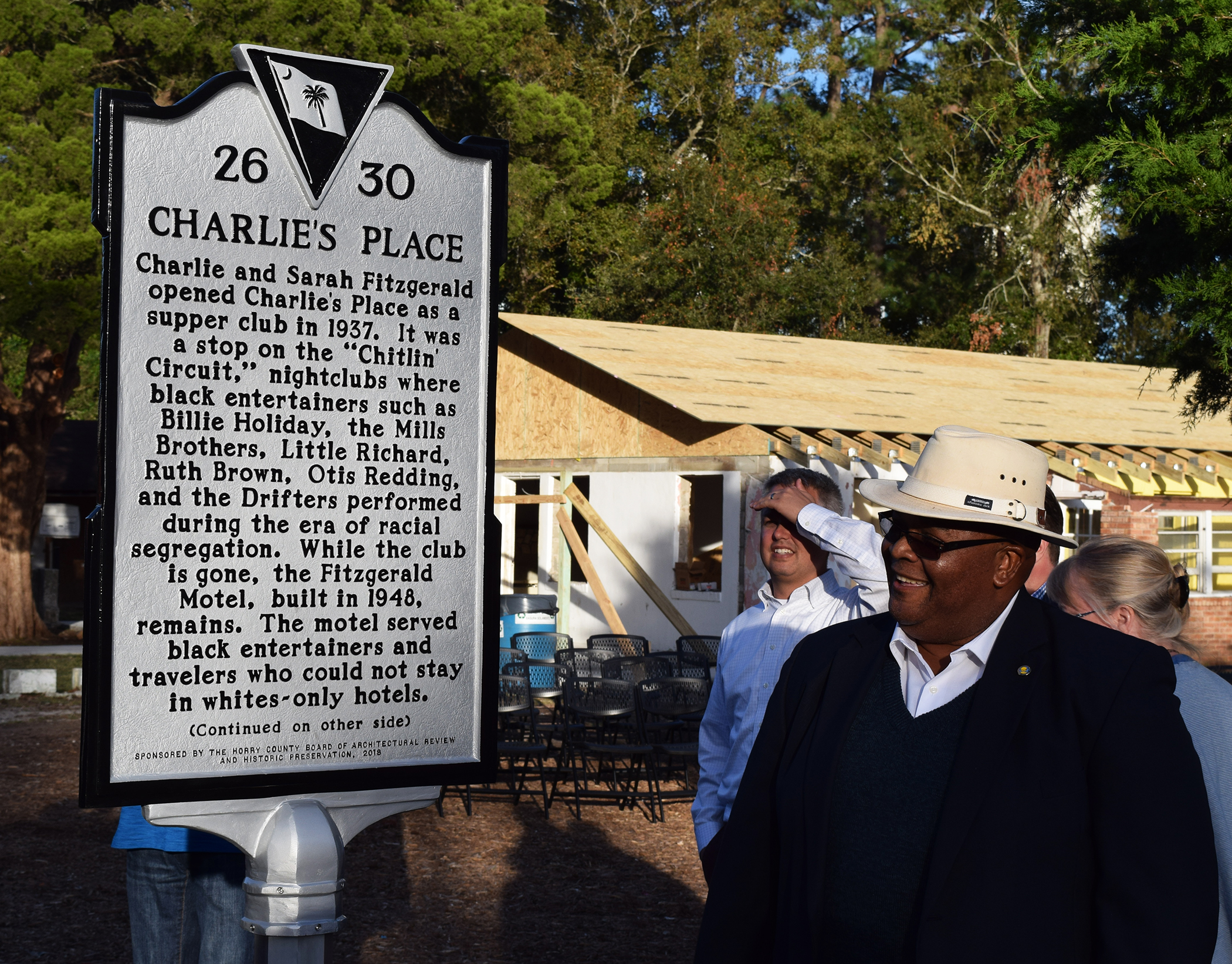 Charlie's Place Marker Unveiled